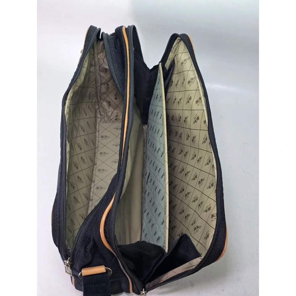 London Fog Laptop Messenger‎ Crossbody Bag Luggage Travel Multi Section Carryon